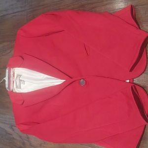 forever 21 blazer maroon